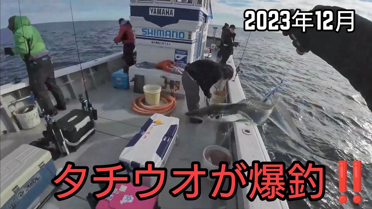 オフショアジギングで青物とタチウオ釣行「宮城県」