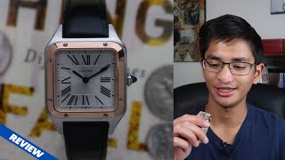 The Perfect Modern Midsized Cartier! | Cartier Santos Dumont Review (Small, Two Tone)