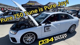 On Track Interview with Sean Davis from 034Motorsport  Audi S4 Stage 3 Pure 750 Turbo