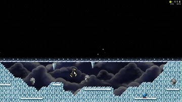 SuperTux 0.4.0 Cave Run 2 times slow motion