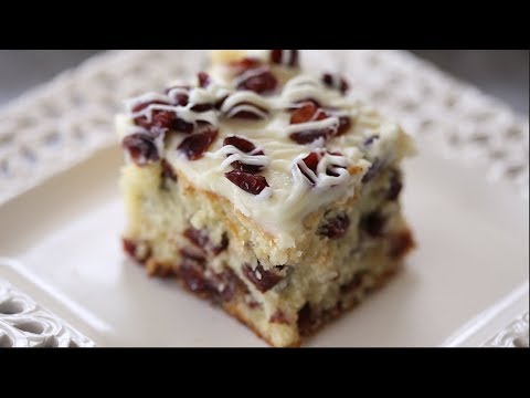 How to make Cranberry Bliss Coffee Cake