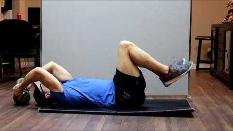 Reverse Crunch   Kettlebell