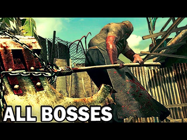 Resident Evil 5 HD - All Bosses and Ending (4K 60fps) 