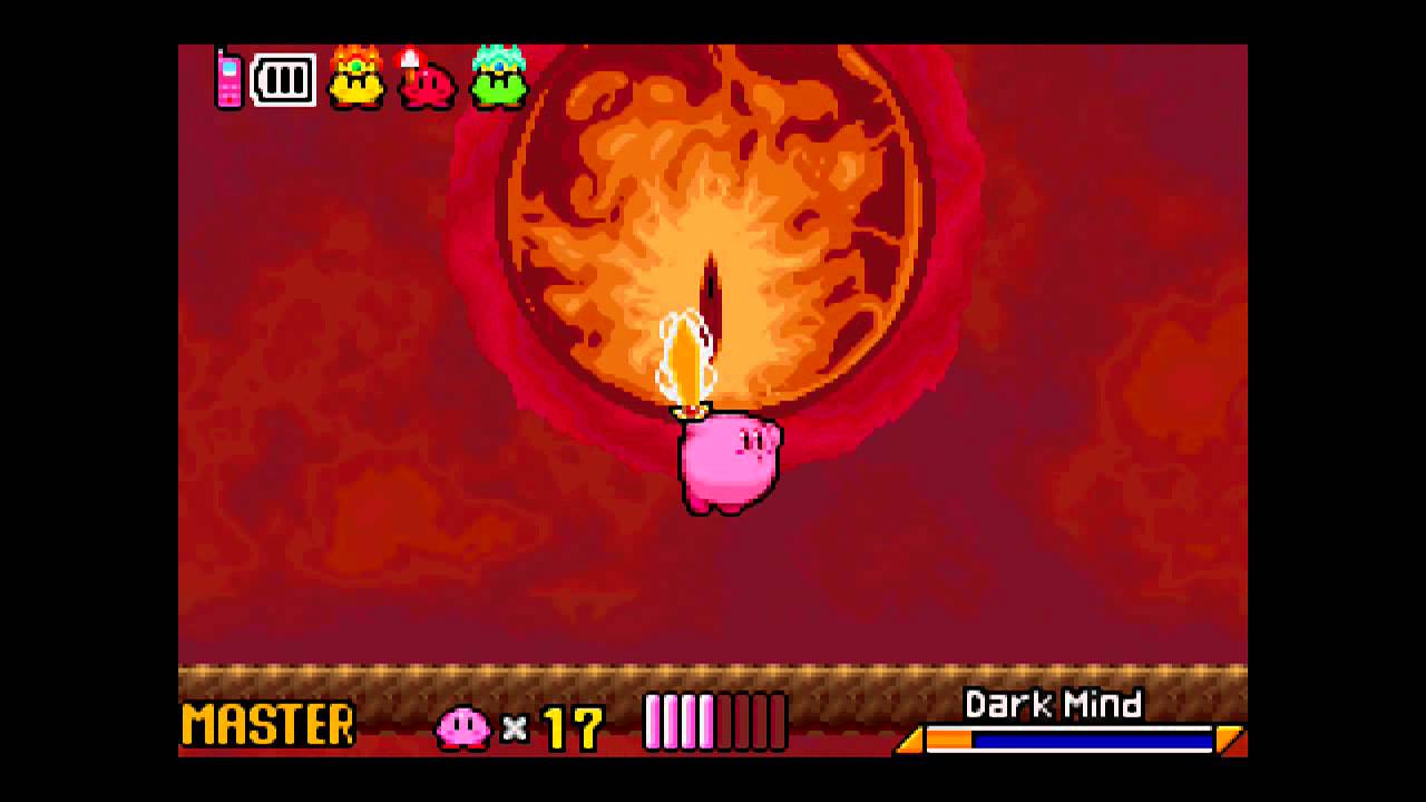 Kirby The Amazing Mirror Boss 10 Final Boss Dark Mind Youtube