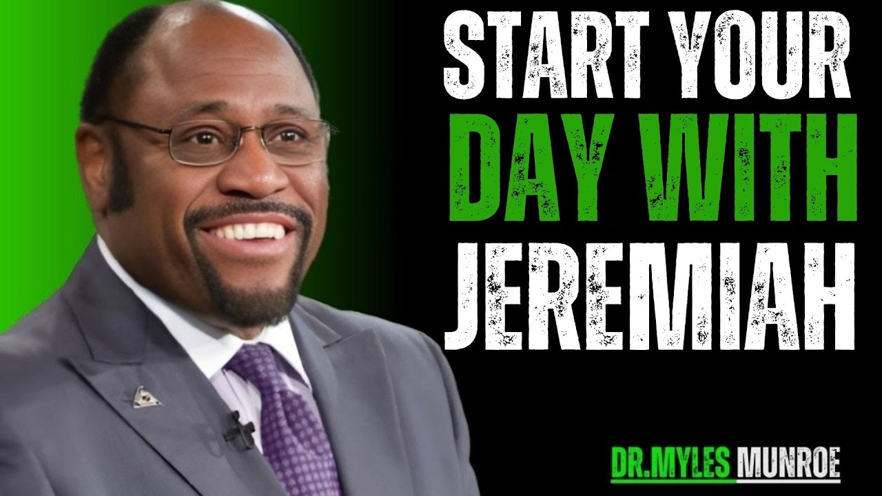 Starting Each Day with Jeremiah 29, Embracing Hope, Purpose, and God’s Divine Plan Dr myles munroe