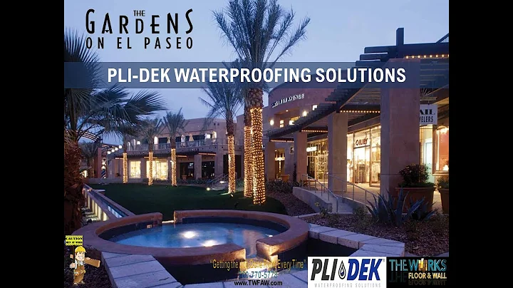 Pli-Dek Waterproofing Solutions