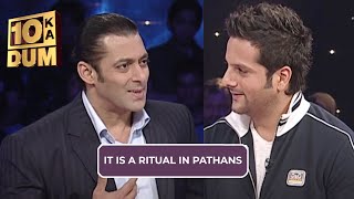 क्यों चूमा Fardeen के पिता जी ने Salman को? | So Ka Dum | Compilation