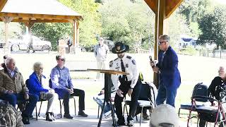 Mccaysville Ga Veterans and Public Safety Park Dedication, October 7, 2023