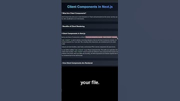 By Default, Next.js Works Like This #nextjs #reactjs