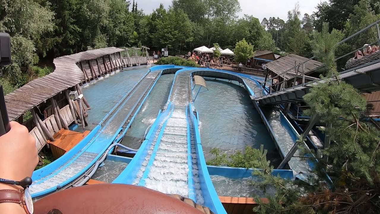Wildwasserbahn (Onride) Video Erlebnispark Schloss Thurn 2021