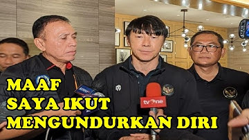 Shin Tae-yong Mengundurkan Diri, Bela IWAN BULE Ketum PSSI