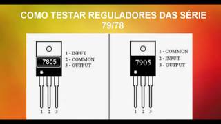 TESTANDO REGULADORES DA SÉRIE 78/79