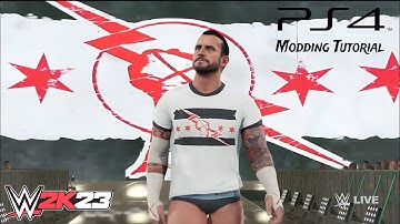 WWE 2K23 Modding Tutorial (JAILBROKEN PS4)