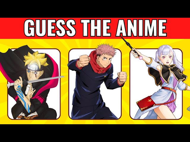 Hard anime quiz! - By medicangel