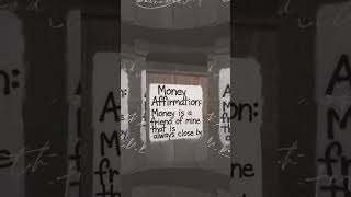 Money affirmations work! Give them a try...#moneyaffirmations #affirmations