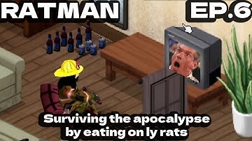 Lucky Rats - EAT ONLY RATS SURVIVAL - Ep. 6 - Project Zomboid