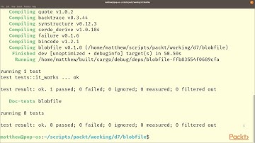 Hands-On Data Structures and Algorithms in Rust: Creating a Blob Data File | packtpub.com