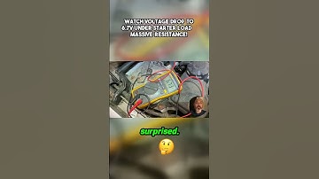 Cranking Drops Voltage to 6V — Here’s Why