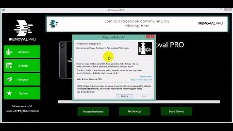 iRemovalRa1n v1.1 (Checkra1n Windows) Tools for Apple Device iOS 12 to 14.8.1 Jailbreak