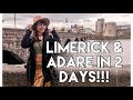 Limerick  adare in 2 days  ireland travel vlog