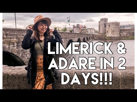 LIMERICK & ADARE in 2 days | IRELAND TRAVEL VLOG
