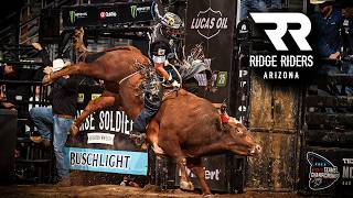 90-POINT RIDE: Elizmar Jeremias rides Woody for 90 points | PBR Teams Highlight
