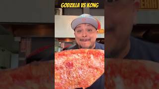 Godzilla pizza godzillavskong tiktokpizzaguy pizzaaddict pizzalover pizzatime food pizza