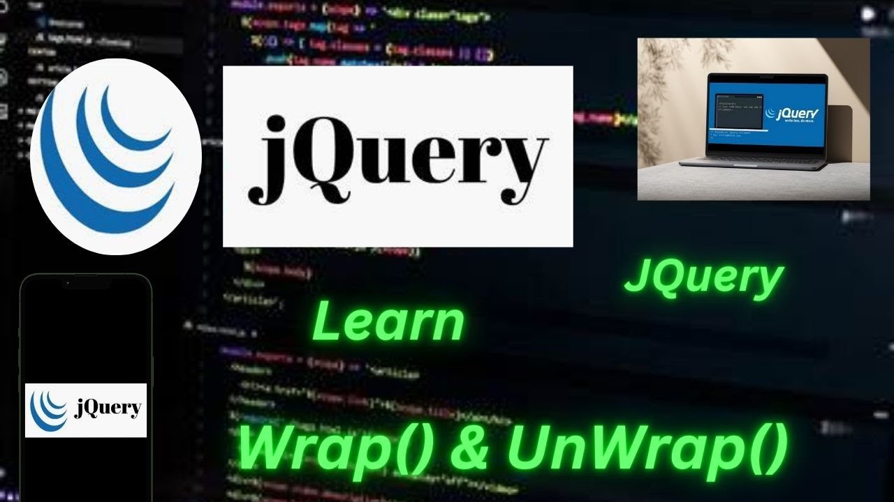 jQuery Wrap & UnWrap Method Tutorial - YouTube