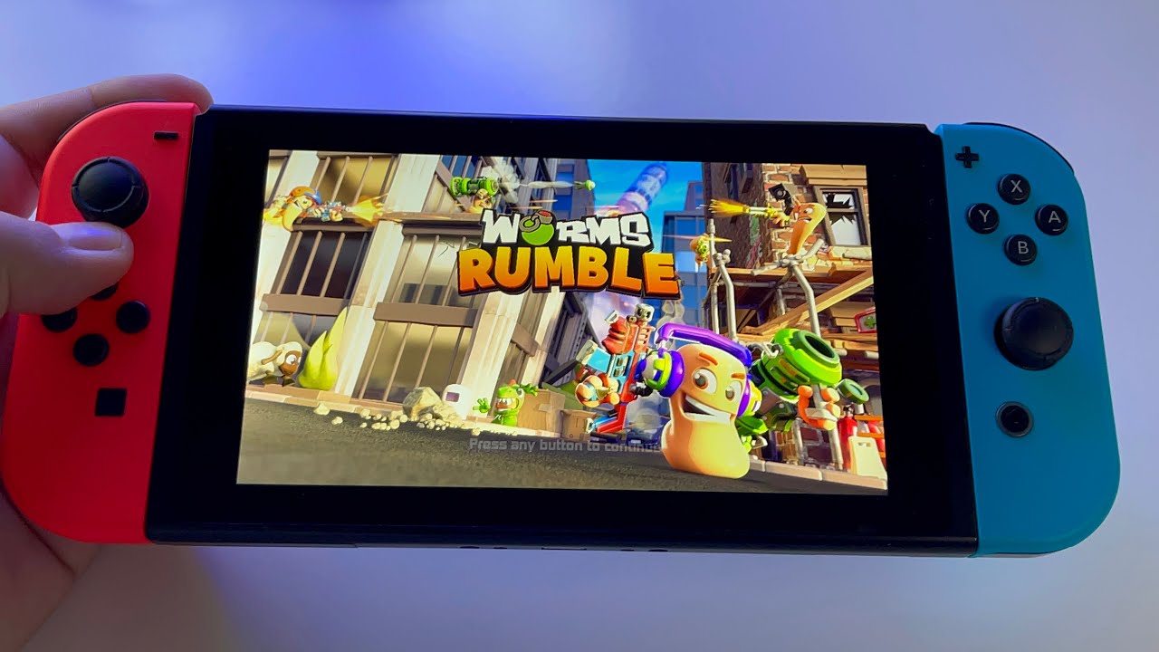 Jogo Nintendo Switch Worms Rumble