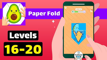 Paper Fold Level 16-17-18-19-20 Walkthrough