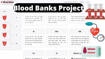Blood Bank Management System || 2022 || FREE SOURCE CODE || Mr_Tech