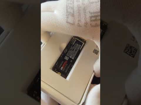 Распаковка Samsung 970 EVO plus