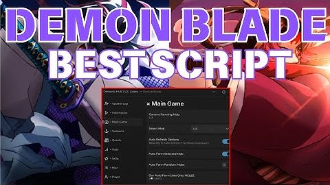 Demon Blade Hack Script | PC & MOBILE | AUTO FARM, AUTO SPIN, AUTO STATS | PASTEBIN 2024