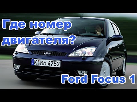 Номер двигателя Форд Фокус1. Ford Fiesta/Fusion/Focus.