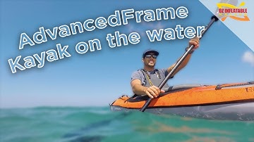 Kayaking with an AdvancedFrame Kayak