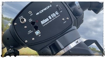 Orion Atlas II EQ-G unboxing.