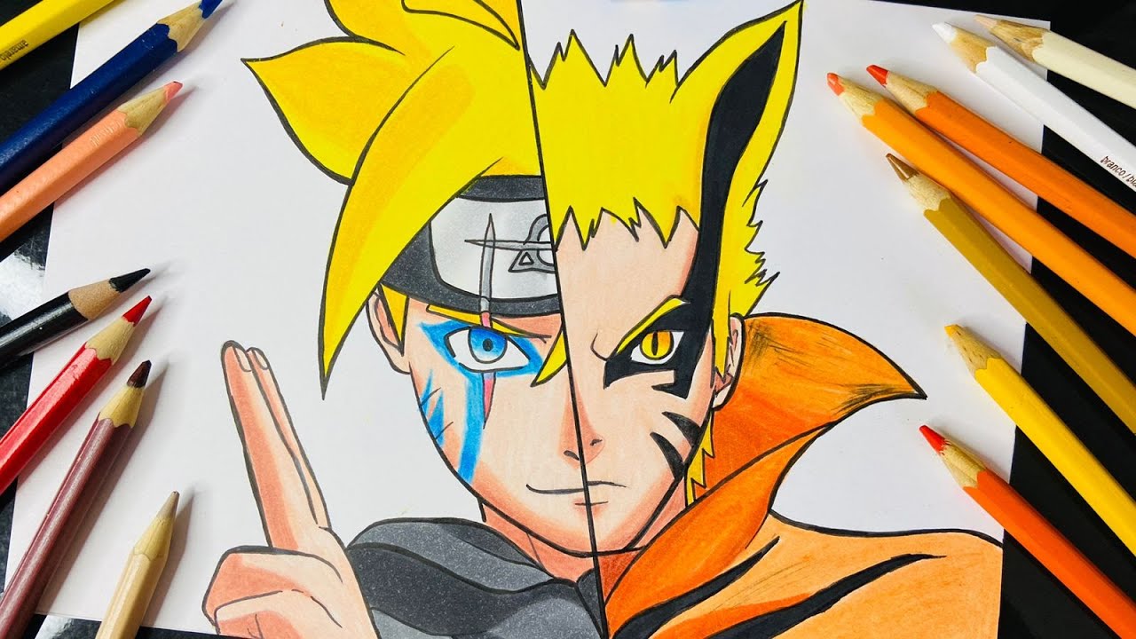 Desenho do Boruto