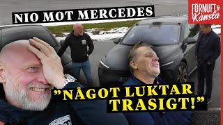 ”En enkel match!” Förnuft & Känsla testar Nio ET7 och Mercedes-AMG EQE 53