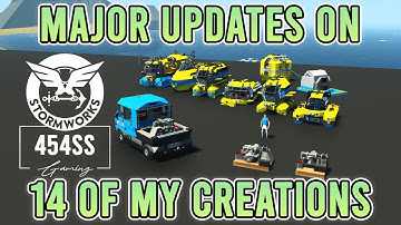 MAJOR Ship and Minisub Updates in Stormworks