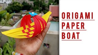 How To Make a Paper Boat | Origami Kids Craft