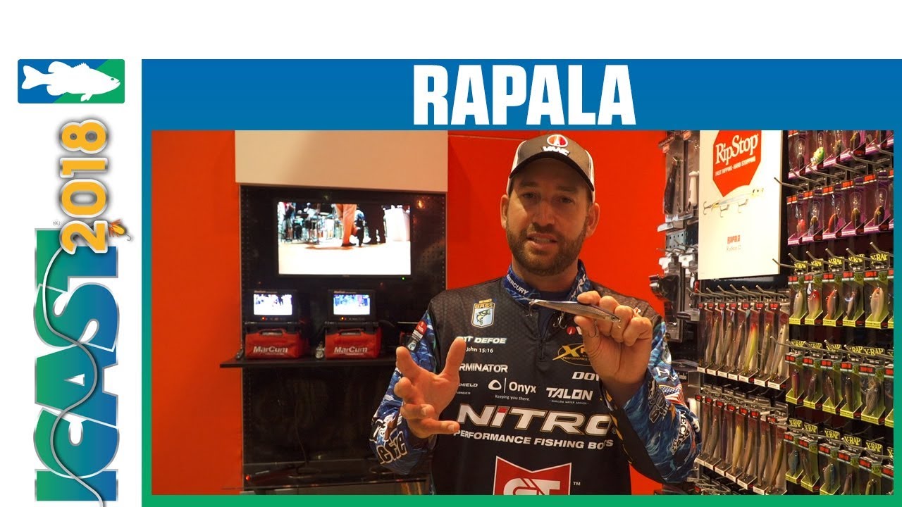 Rapala RipStop Jerkbaits NEW Sizes with Ott DeFoe