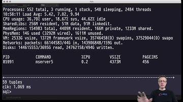 DB2 — Chapter #13 — Video #75 — Full materialization vs. demand-driven evaluation
