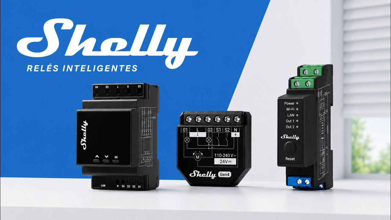 Vídeo: automatización inteligente de persianas y toldos con Shelly (Visiotech)