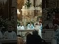 Consagración por el Obispo Jaime Calderon en la misa en honor de la Virgen de La Luz