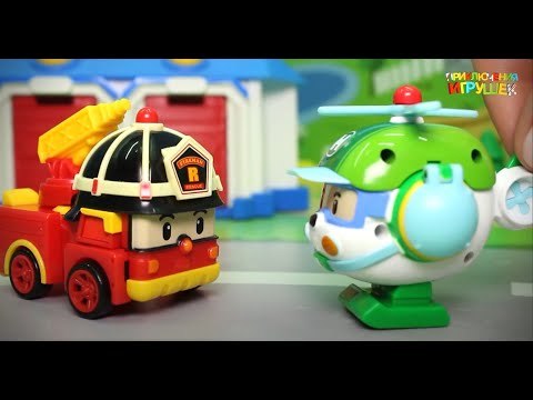 Мультик РОБОКАР ПОЛИ - 🌳 Приключения Робокара в лесу 🌲 Сборник серий 🚑 LIVE🔴