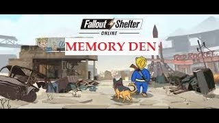 Fallout Shelter Online - Memory Den Simulator - Finishing All Stages