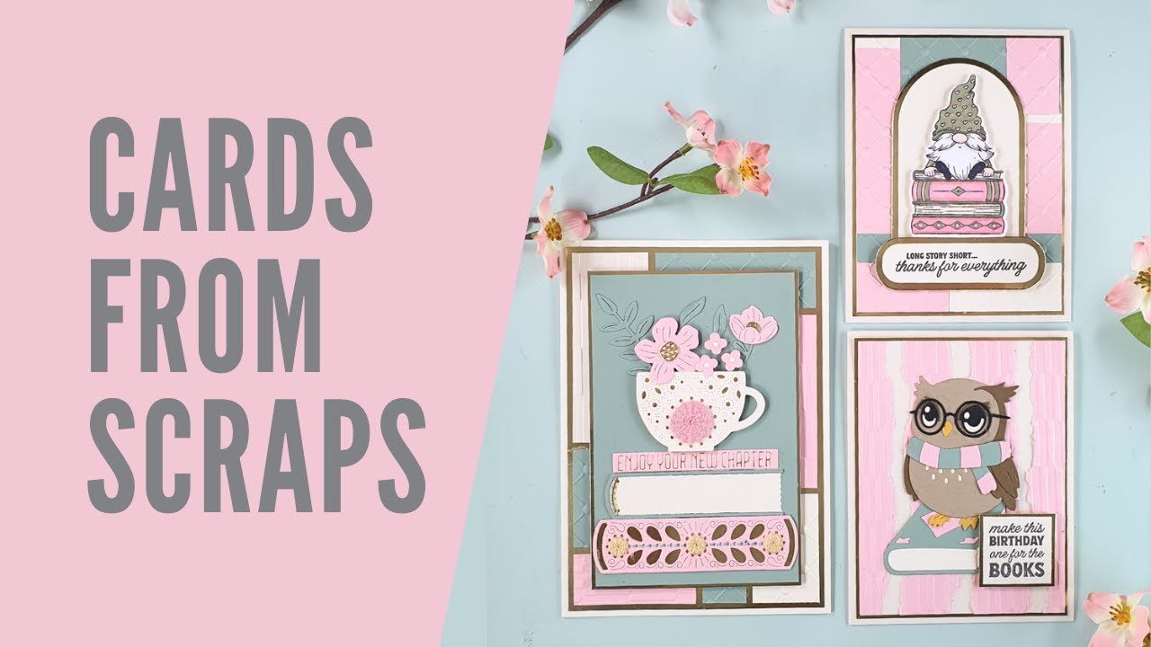Make the Most of Your Cardstock Scraps with Embossing Folders for ...