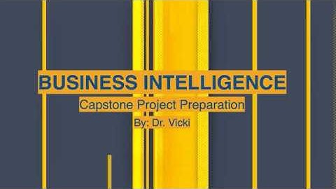 BI Capstone Project Prep 2: Executive Summary and Challenge