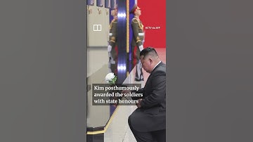 Kim Jong-un welcomes North Korean soldiers back from Ukraine war