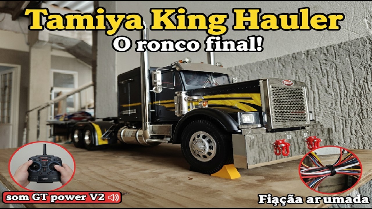 Tamiya King Hauler - Finalização e Test Drive!